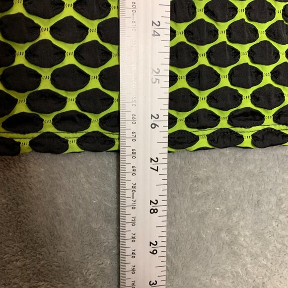 Vtg Cato Women 80s 90s Wacky Popcorn Neon Polka Dot Stretchy Knit Top 18 Plus - Picture 7 of 9